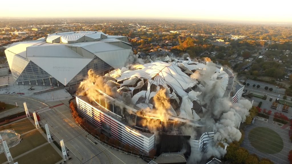 GA Dome Implosion