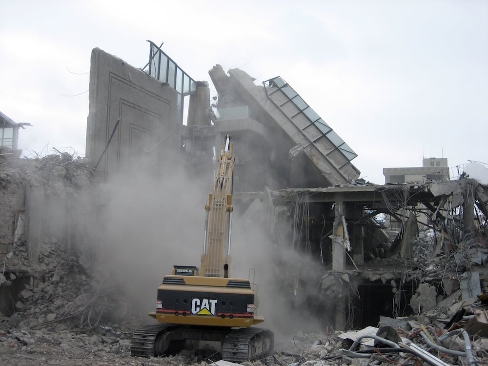 Detroit Metro Airport Davey Terminal & Marriott Hotel Demolition Project Image 1