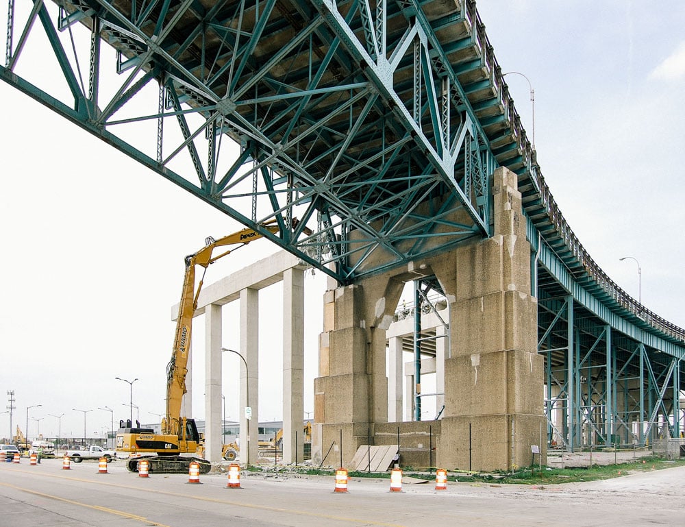 Pier 19 Demolition at the Ambassador Bridge Project Image 2