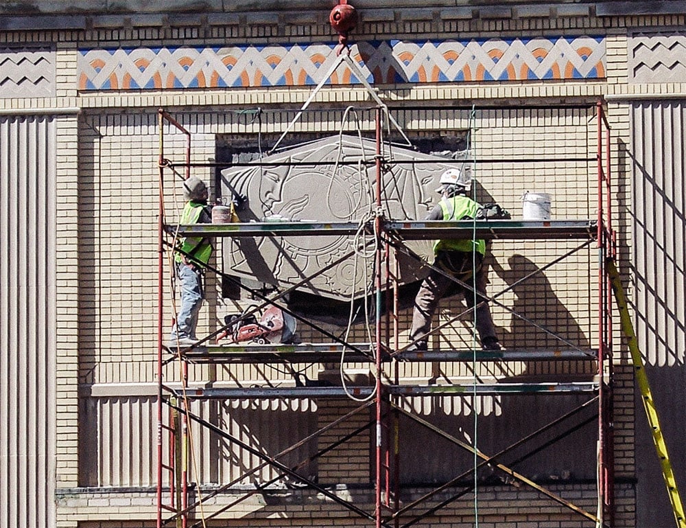 Fine Arts and Adams Theatre Buildings Demolition and Facade Preservation Project Image 2