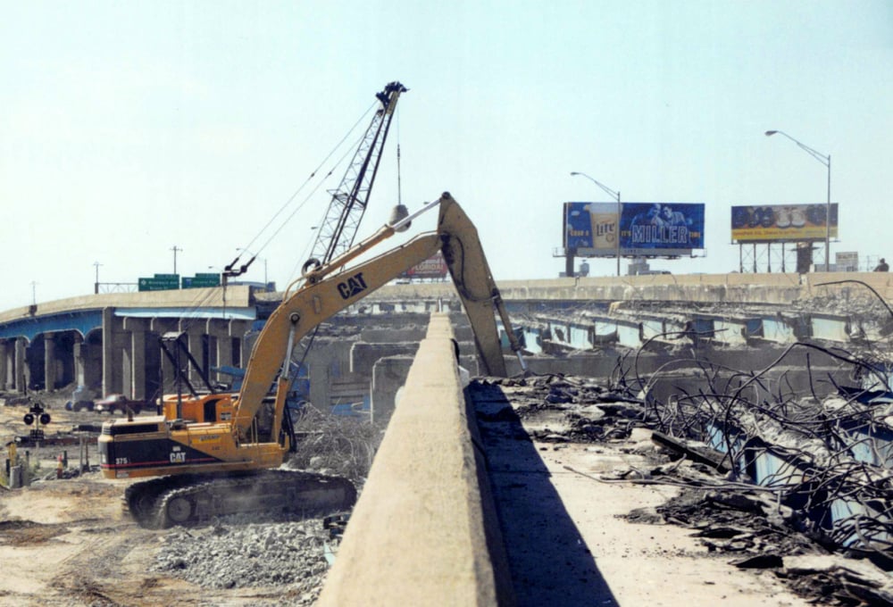 Bridge Demolition at I-75/I-94 Interchange Project Image 2