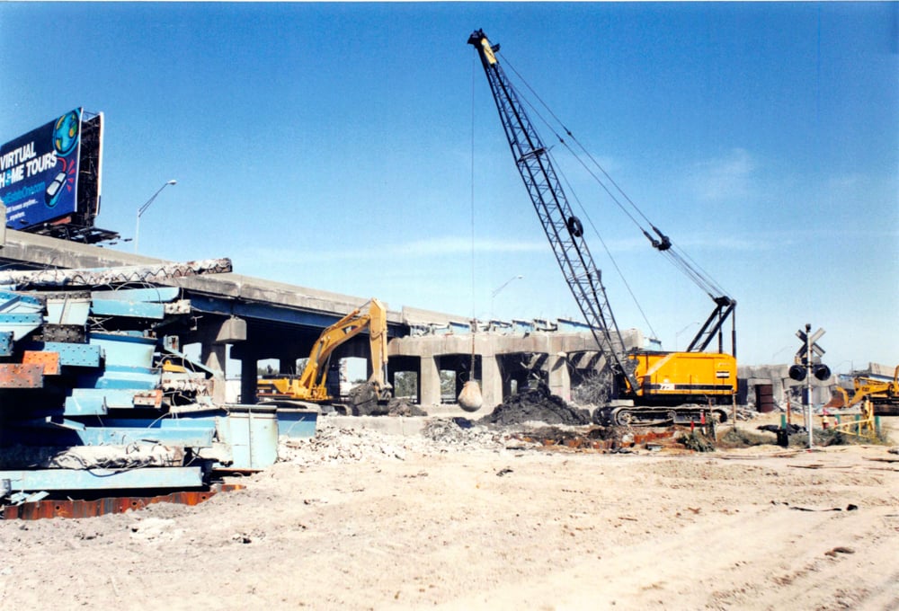 Bridge Demolition at I-75/I-94 Interchange Project Image 12