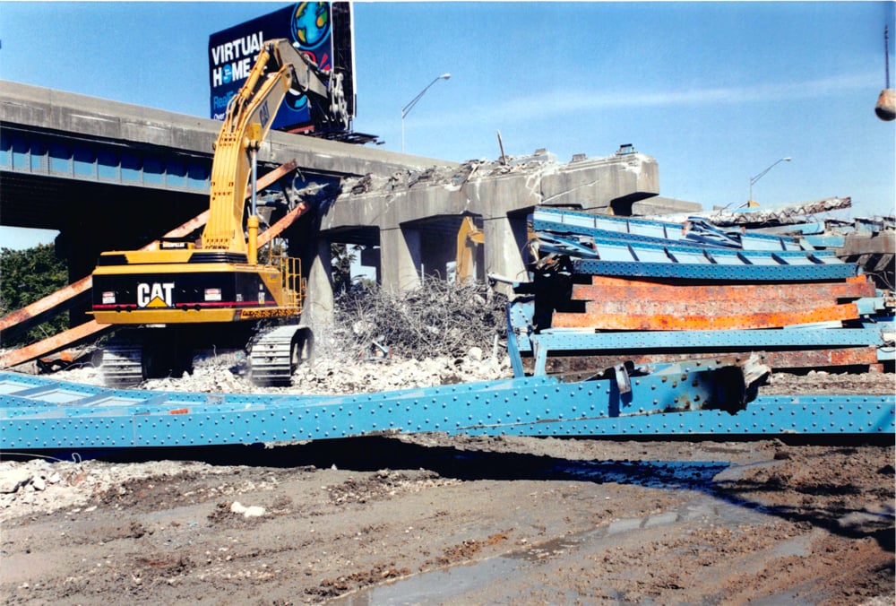 Bridge Demolition at I-75/I-94 Interchange Project Image 13