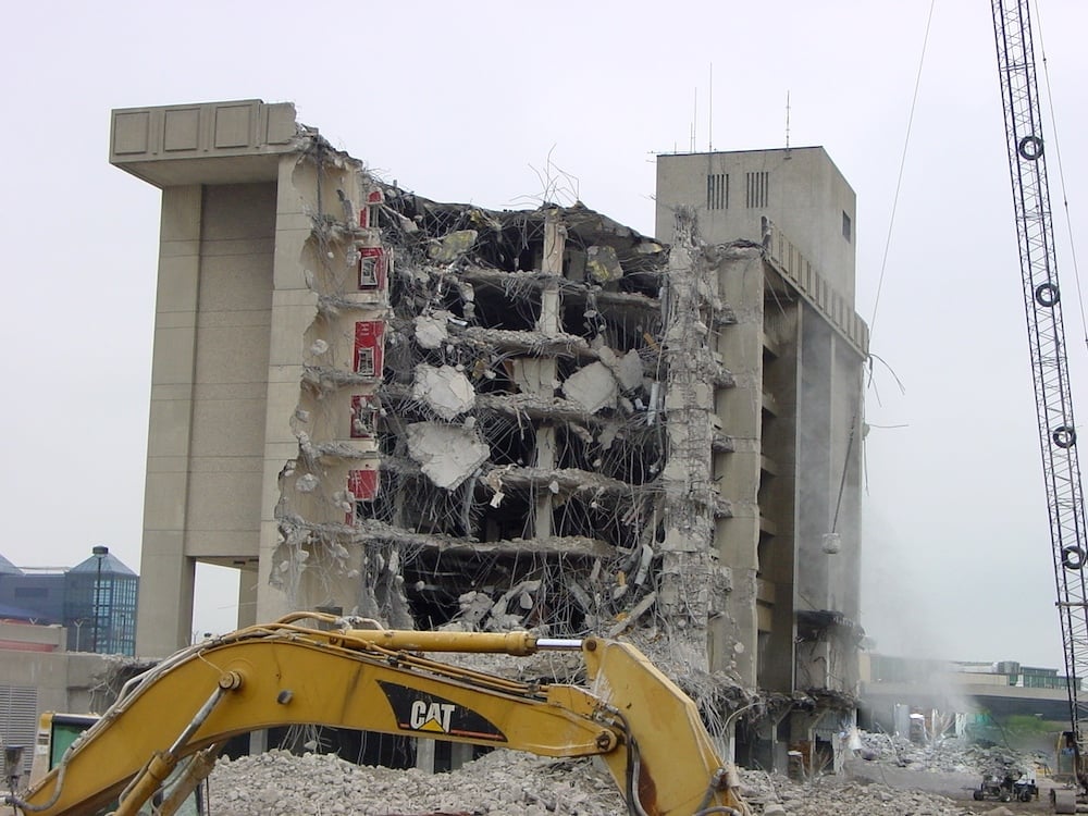 Detroit Metro Airport Davey Terminal & Marriott Hotel Demolition Project Image 6