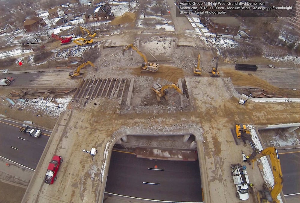Bridge Demolition at I-75/I-94 Interchange Project Image