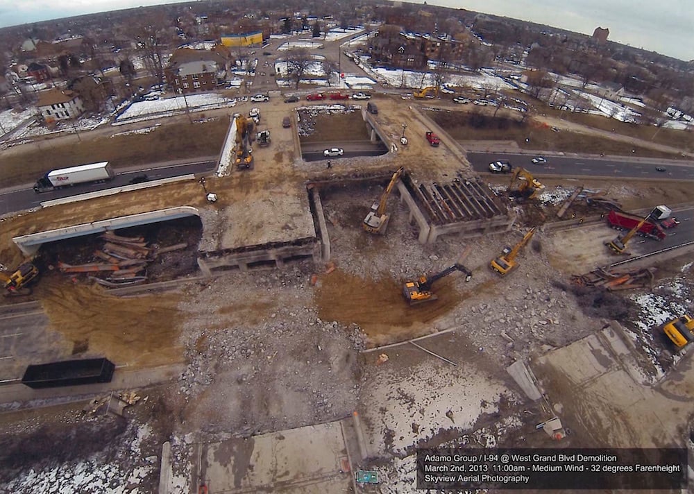 Bridge Demolition at I-75/I-94 Interchange Project Image 2
