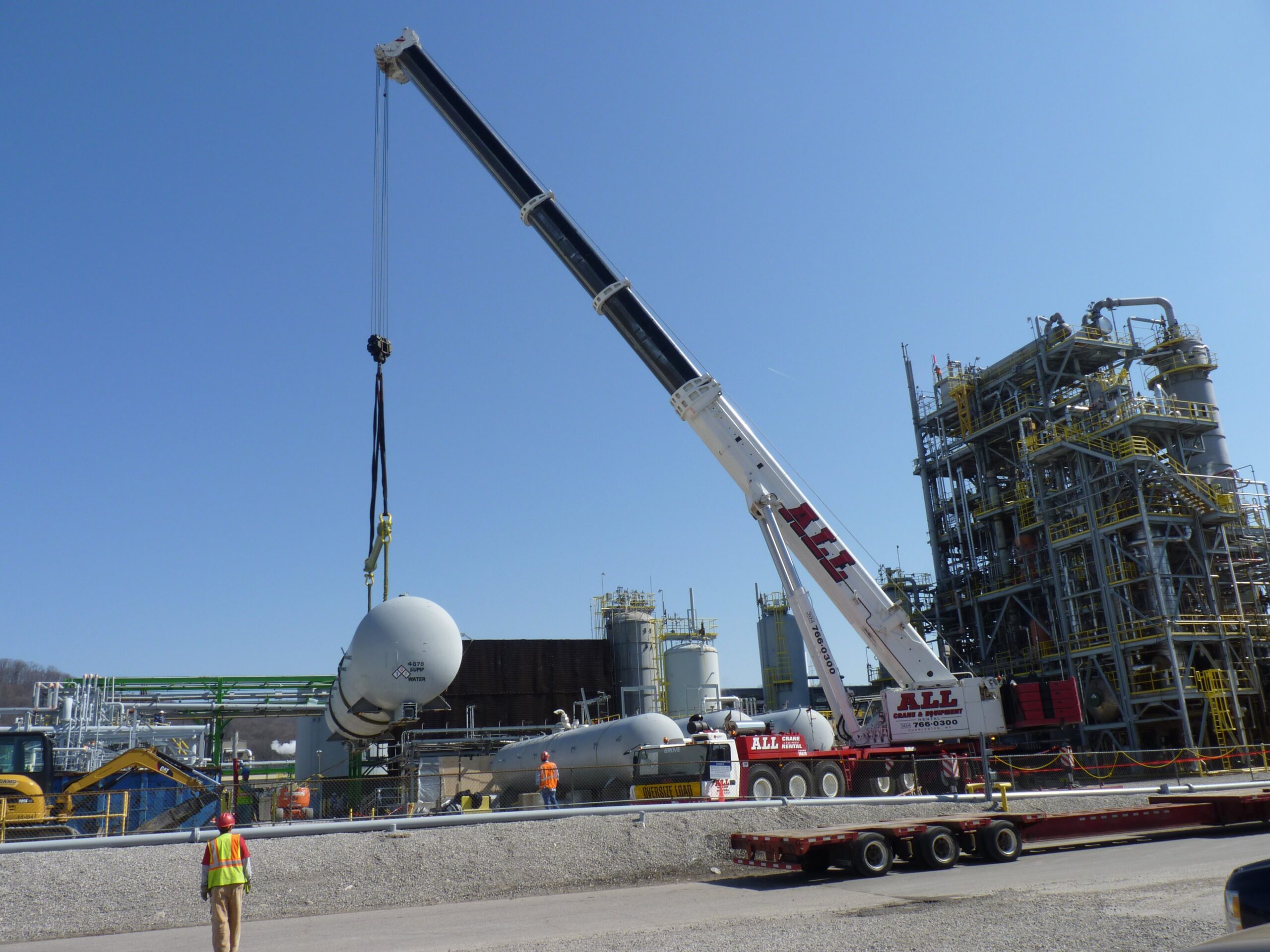 Bayer CropScience MIC Tank Extraction Project West Virginia Project Image 2