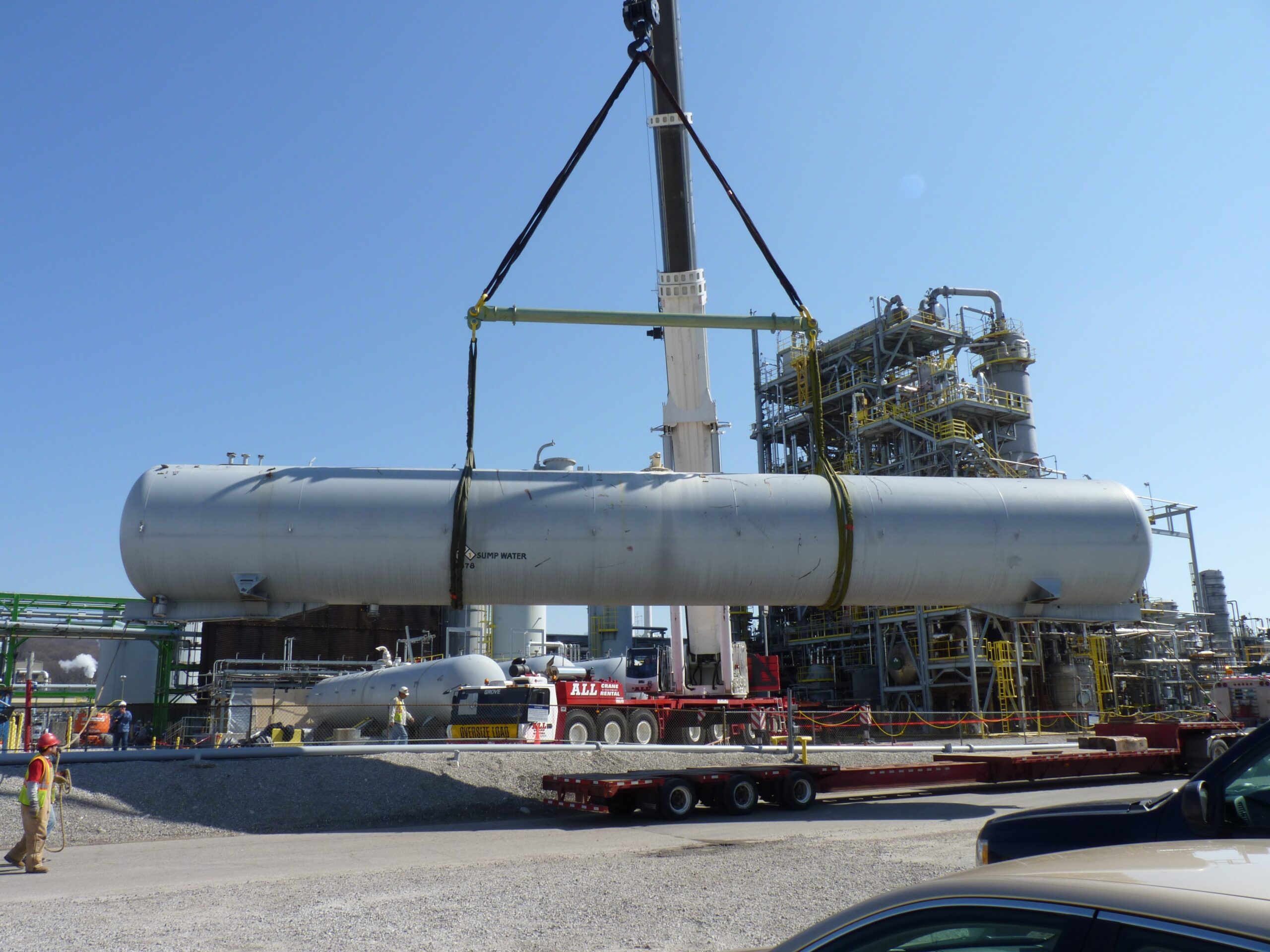 Bayer CropScience MIC Tank Extraction Project West Virginia Project Image 4