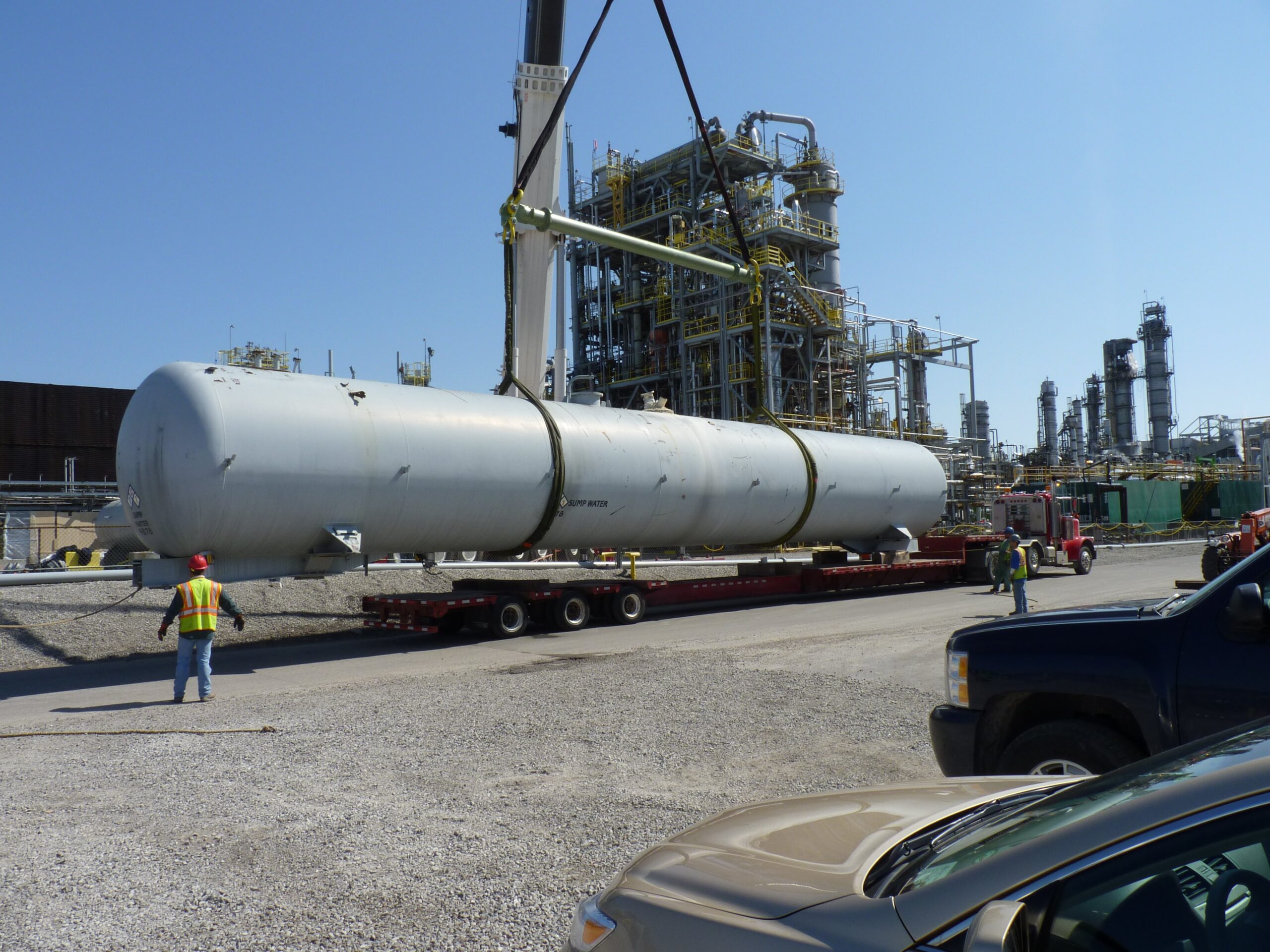 Bayer CropScience MIC Tank Extraction Project West Virginia Project Image 5