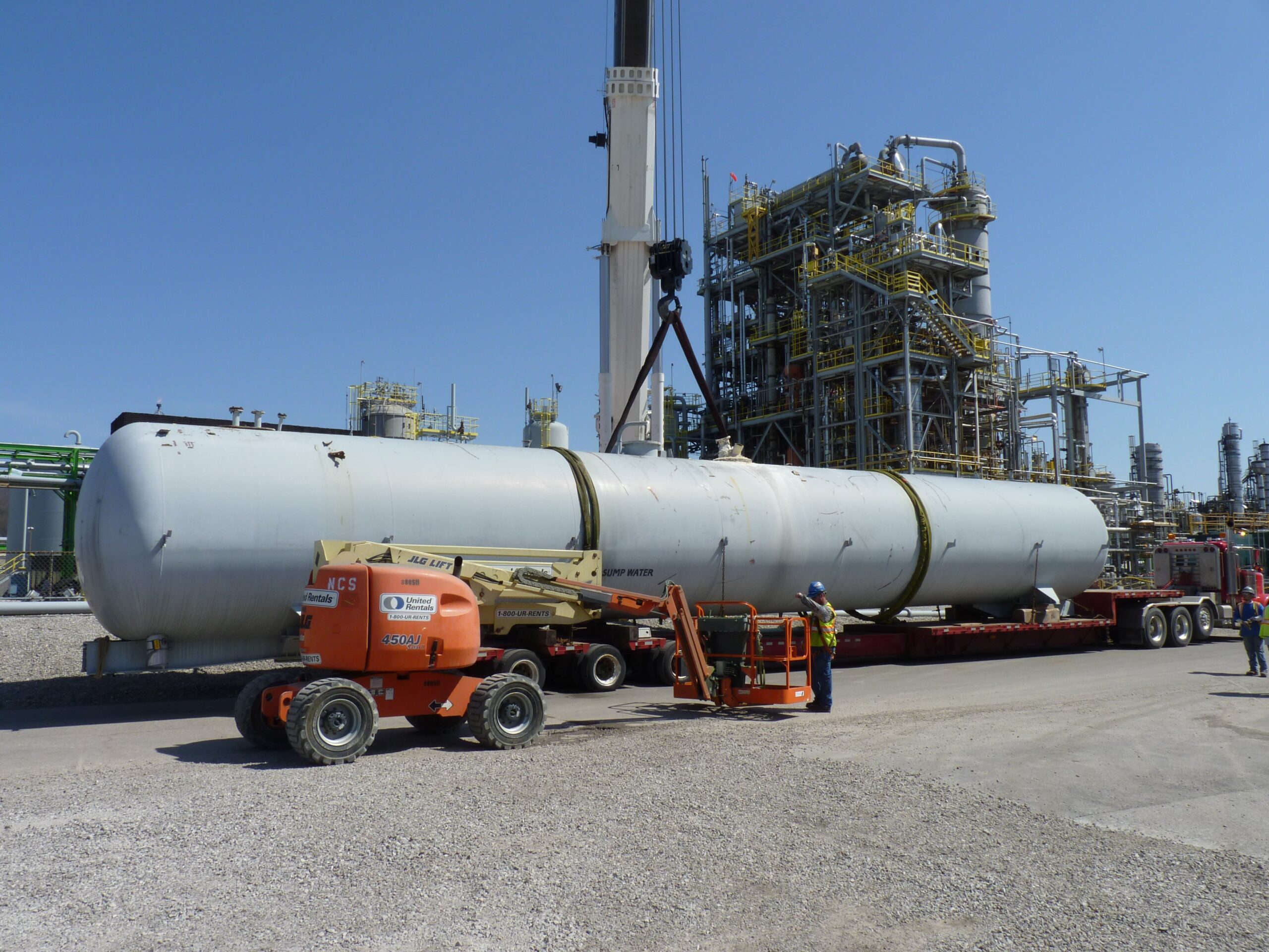 Bayer CropScience MIC Tank Extraction Project West Virginia Project Image 6