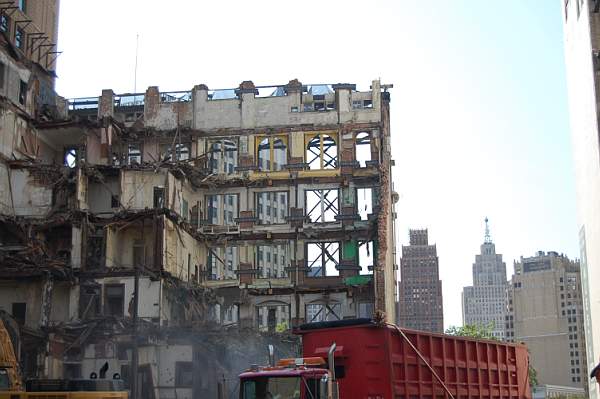 Fine Arts and Adams Theatre Buildings Demolition and Facade Preservation Project Image 3