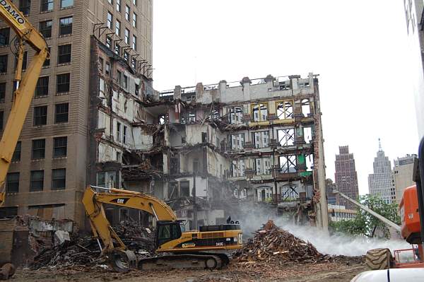 Fine Arts and Adams Theatre Buildings Demolition and Facade Preservation Project Image 5