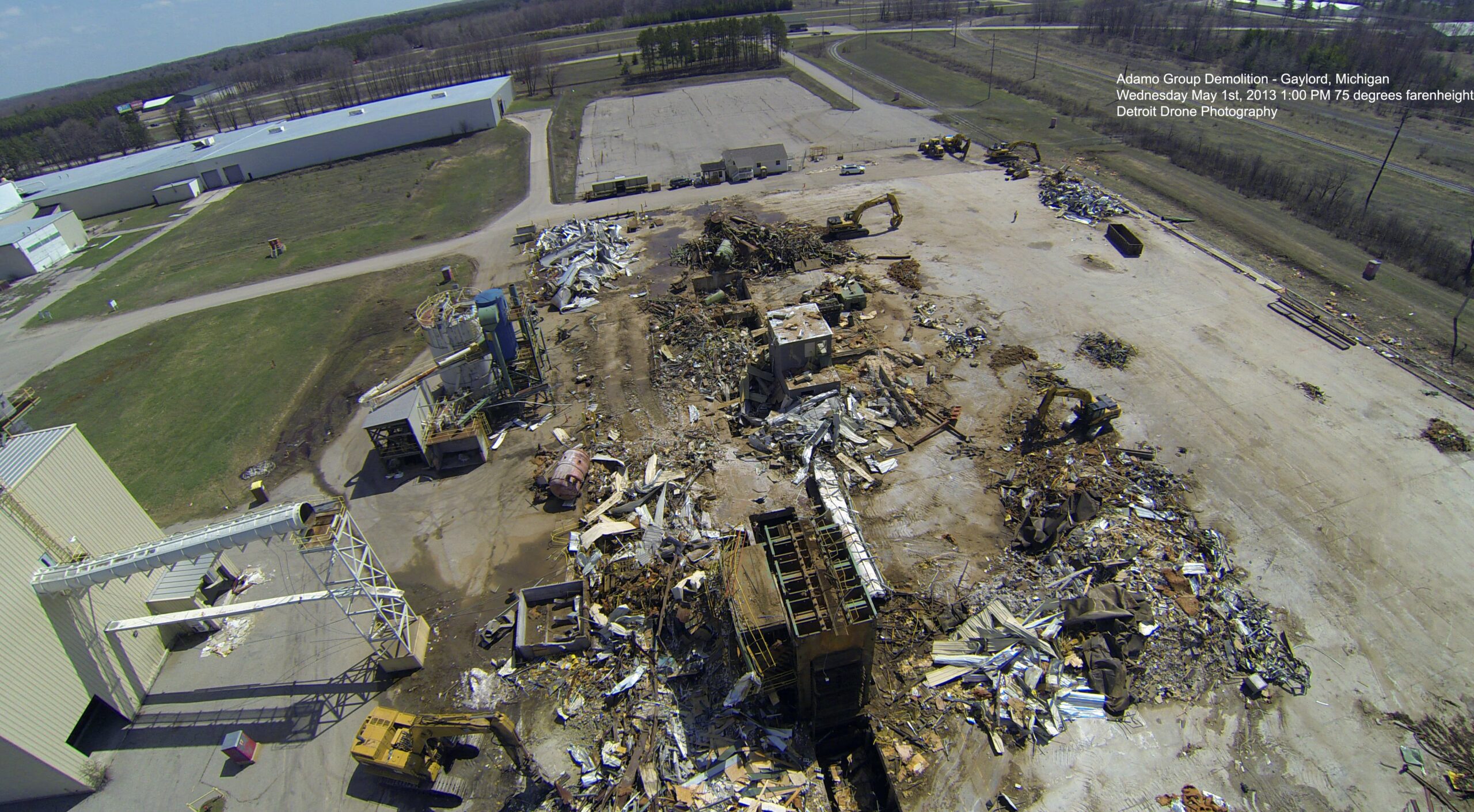 Georgia Pacific Gaylord Particle Board Plant Demolition Project Image 2