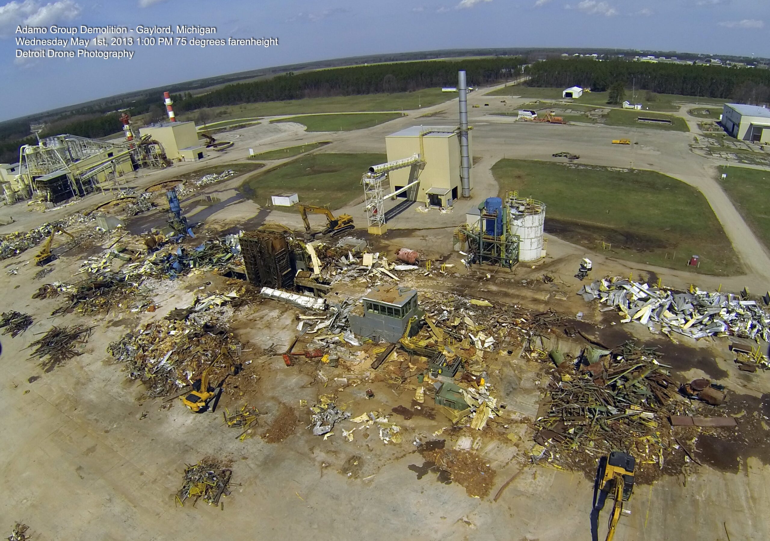 Georgia Pacific Gaylord Particle Board Plant Demolition Project Image 4