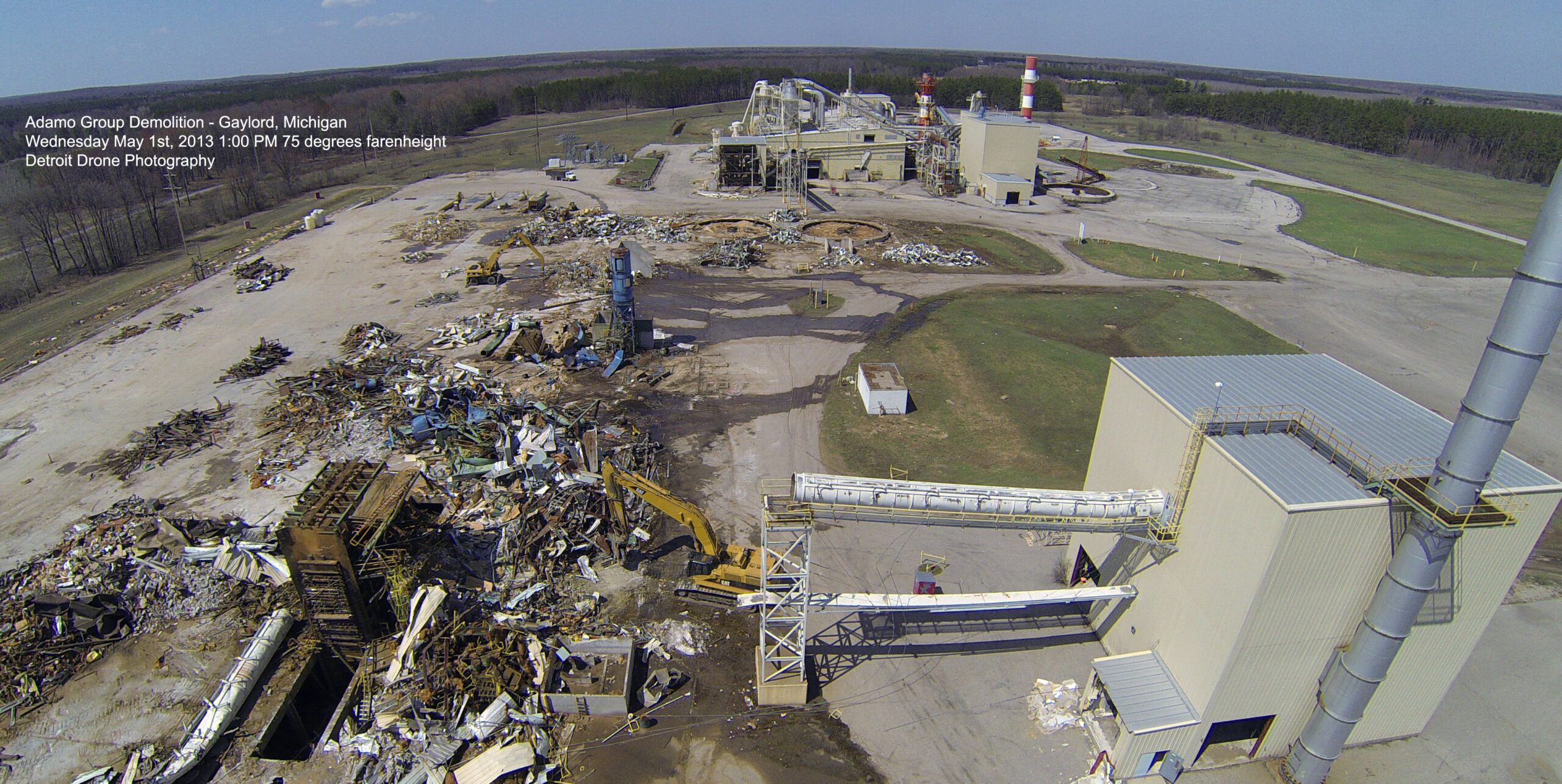 Georgia Pacific Gaylord Particle Board Plant Demolition Project Image 5
