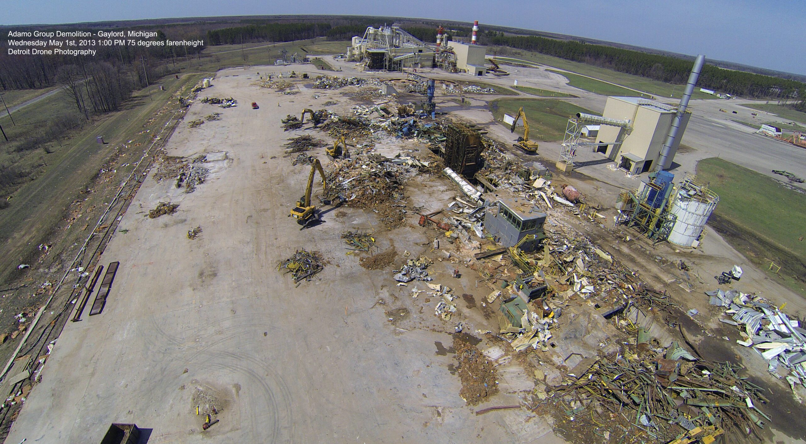 Georgia Pacific Gaylord Particle Board Plant Demolition Project Image 6
